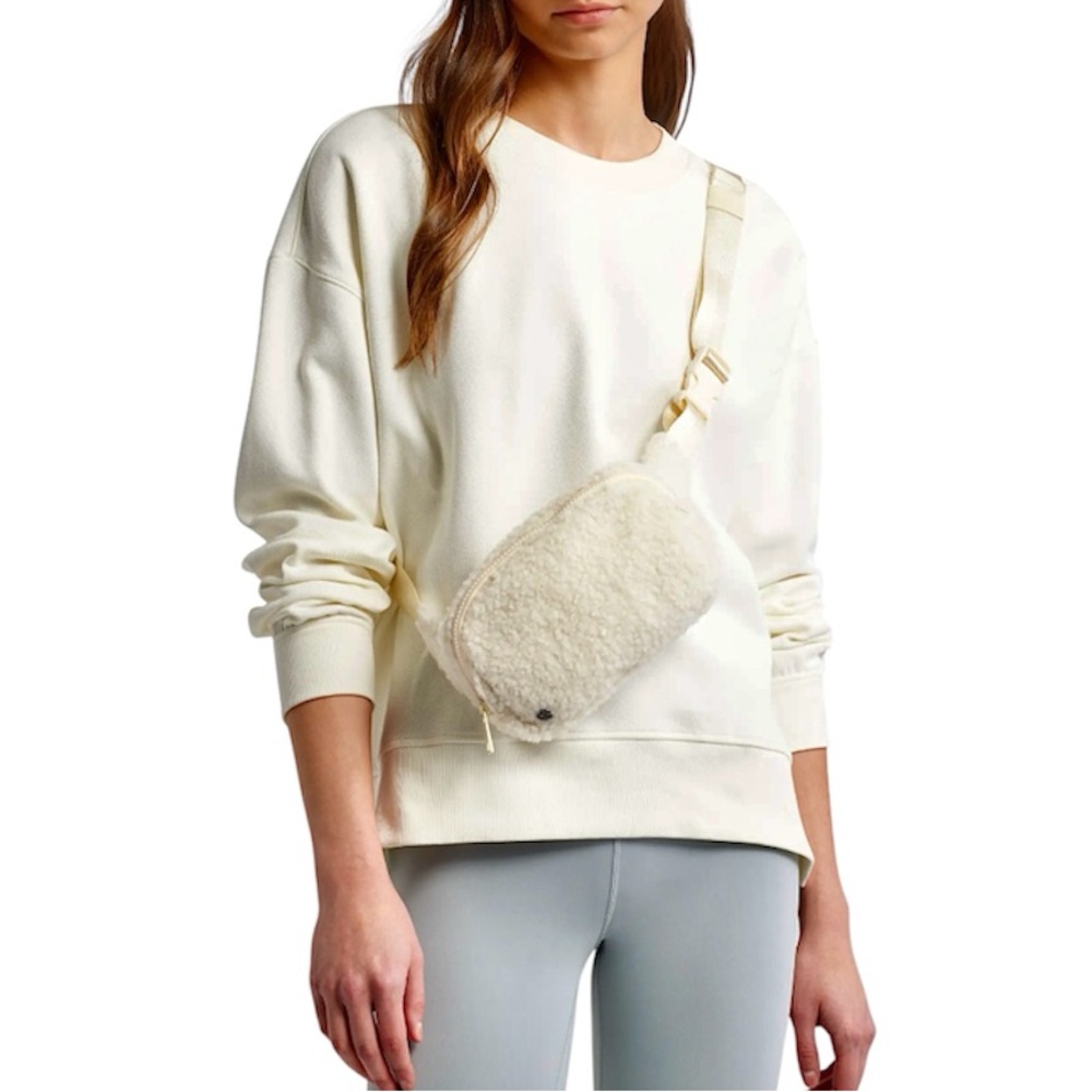 Zella Shearling Crossbody Belt Bag! NEW!